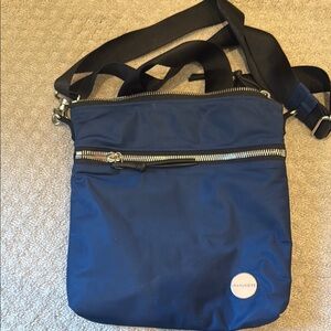Dkny Blue Crossbody Bag with Adjustable Strap